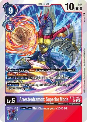 Arresterdramon: Superior Mode
