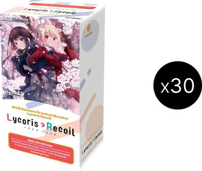 Lycoris Recoil Premium Booster Box Case