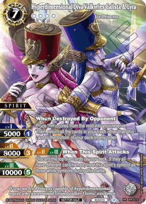 Hyperdimensional Diva Valkyries Calista & Lyra (Textured)