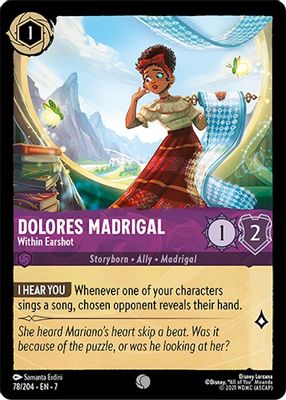 Dolores Madrigal - Within Earshot
