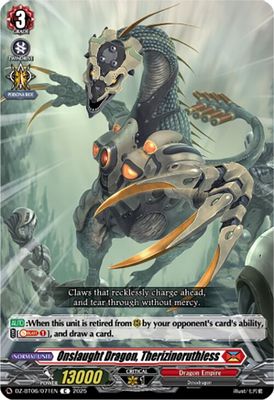 Onslaught Dragon, Therizinoruthless