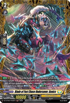 Blade of Fast Chase Undercover, Genics (FR)
