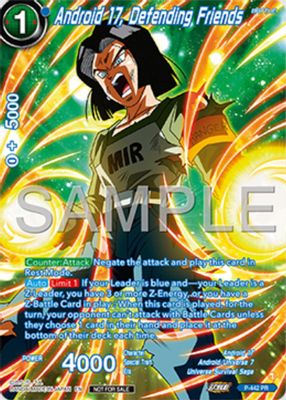 Android 17, Defending Friends (Premium Alt-Art Set 2025 Vol.1)