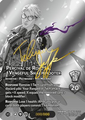 Percival de Rolo III, Vengeful Sharpshooter (Serial Numbered)