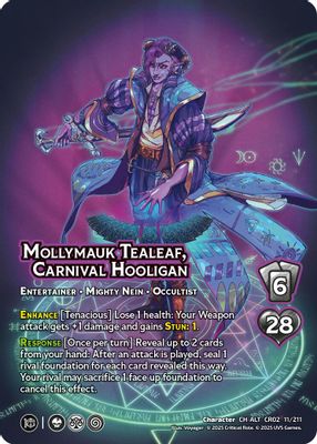 Mollymauk Tealeaf, Carnival Hooligan (Alternate Art)