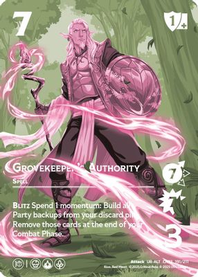 Grovekeeper's Authority (Alternate Art)
