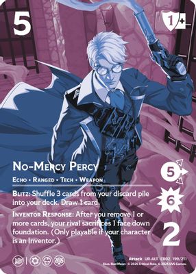 No-Mercy Percy (Alternate Art)