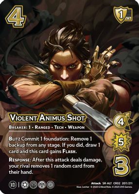 Violent Animus Shot (Alternate Art)