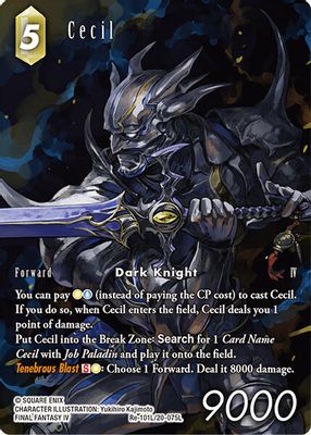 Cecil (Re-101L/20-075L) (Full Art)
