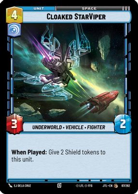 Cloaked StarViper