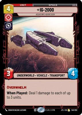 IG-2000 - Assassin's Aggressor