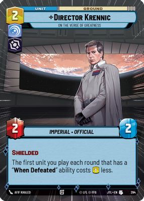Director Krennic - On the Verge of Greatness (Hyperspace)