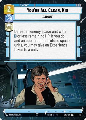 You're All Clear, Kid (Hyperspace)