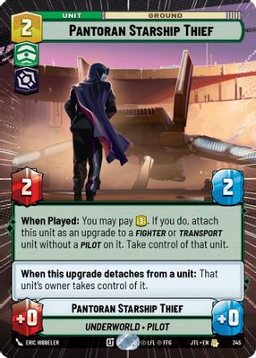 Pantoran Starship Thief (Hyperspace)