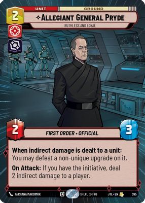 Allegiant General Pryde - Ruthless and Loyal (Hyperspace)