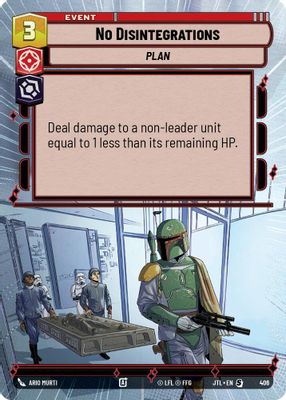 No Disintegrations (Hyperspace)