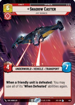 Shadow Caster - Just Business (Hyperspace)