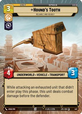Hound's Tooth - Reliable and Deadly (Hyperspace)