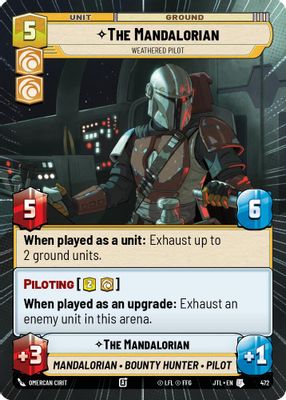 The Mandalorian - Weathered Pilot (Hyperspace)