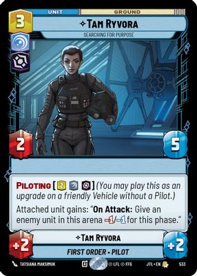 Tam Ryvora - Searching For Purpose (Foil)