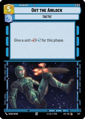 Out the Airlock (Foil)