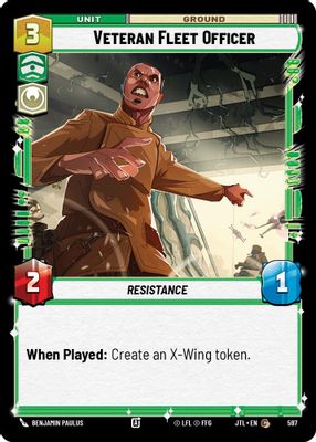 Veteran Fleet Officer (Foil)
