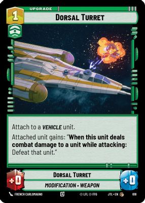 Dorsal Turret (Foil)