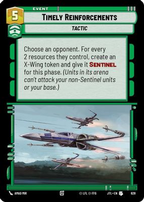 Timely Reinforcements (Foil)