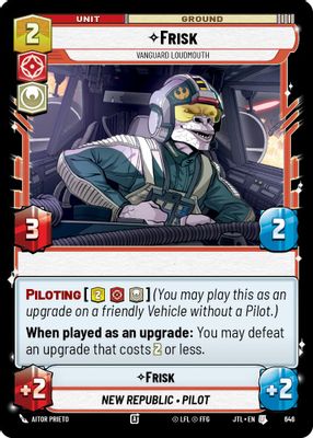 Frisk - Vanguard Loudmouth (Foil)