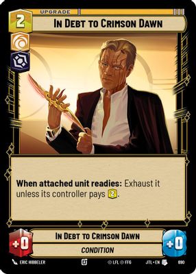 In Debt to Crimson Dawn (Foil)