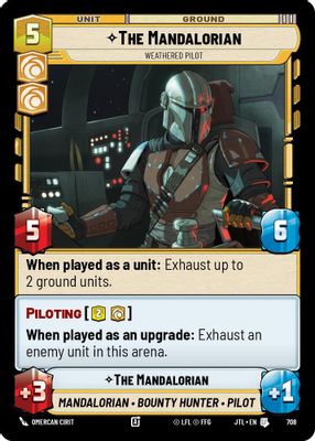 The Mandalorian - Weathered Pilot (Foil)