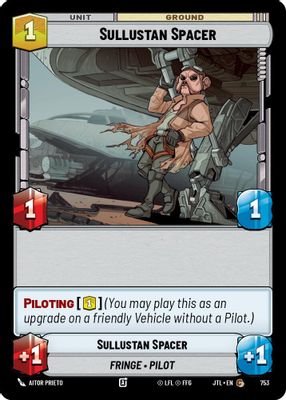 Sullustan Spacer (Foil)