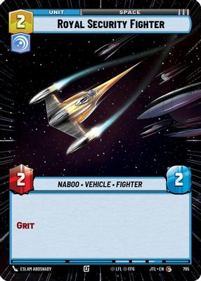 Royal Security Fighter (Hyperspace Foil)