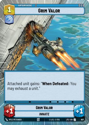 Grim Valor (Hyperspace Foil)