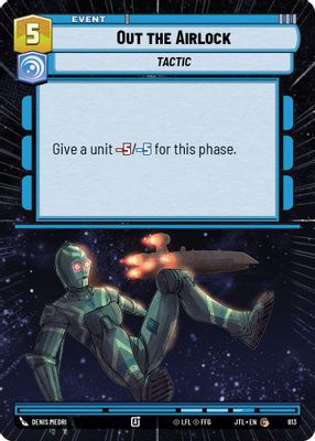 Out the Airlock (Hyperspace Foil)