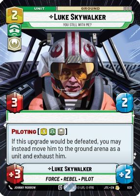 Luke Skywalker - You Still With Me? (Hyperspace Foil)