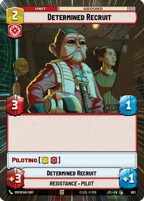 Determined Recruit (Hyperspace Foil)