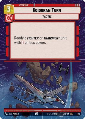 Koiogran Turn (Hyperspace Foil)