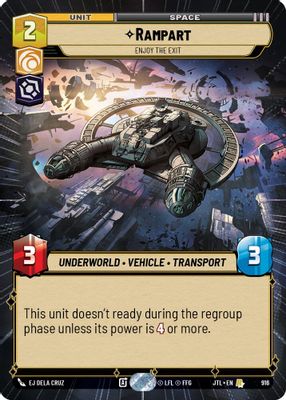 Rampart - Enjoy the Exit (Hyperspace Foil)