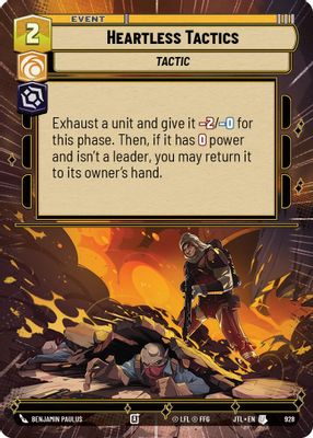 Heartless Tactics (Hyperspace Foil)