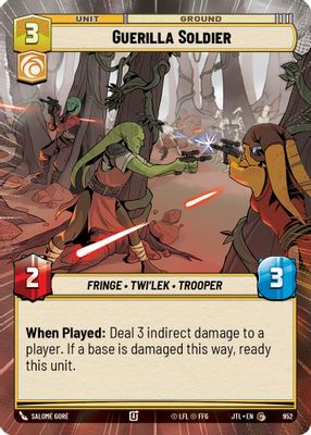 Guerilla Soldier (Hyperspace Foil)