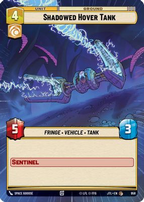 Shadowed Hover Tank (Hyperspace Foil)
