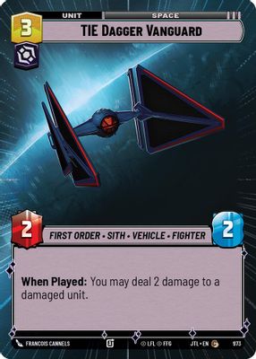 TIE Dagger Vanguard (Hyperspace Foil)