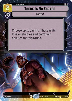 There Is No Escape (Hyperspace Foil)