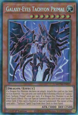 Galaxy-Eyes Tachyon Primal (CR)