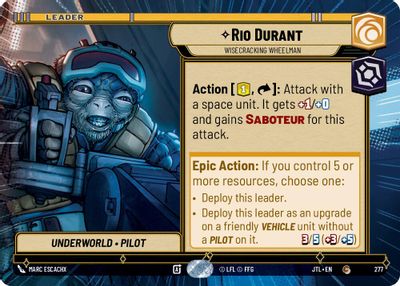 Rio Durant - Wisecrack Wheelman (Hyperspace)