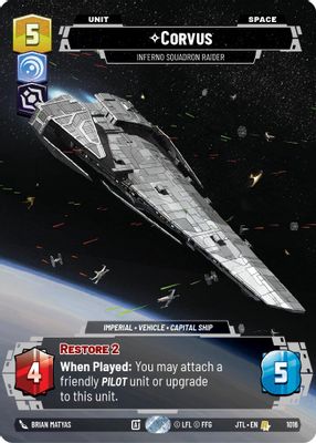 Corvus - Inferno Squadron Raider (Prestige)