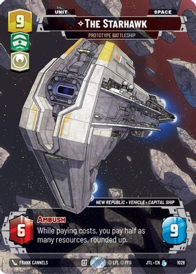 The Starhawk - Prototype Battleship (Prestige)