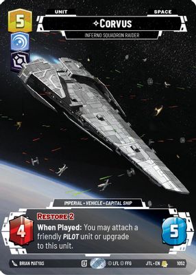 Corvus - Inferno Squadron Raider (Prestige Foil)