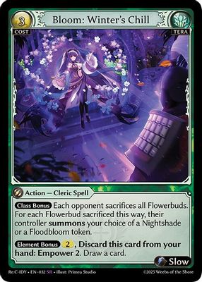 Bloom: Winter's Chill